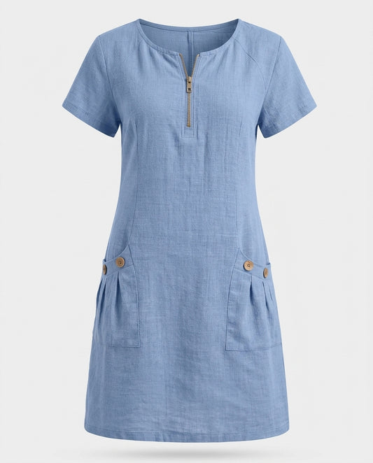 Vestido Alma Terracota