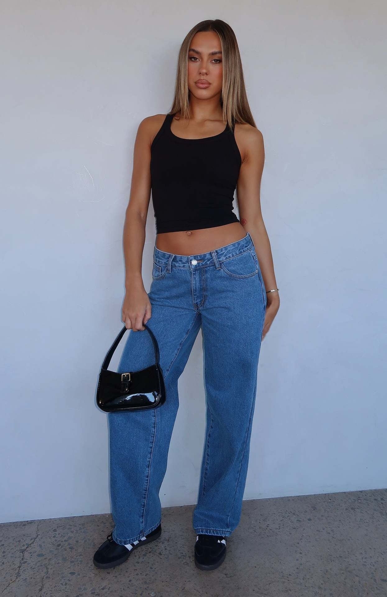Jeans Noir Relaxed