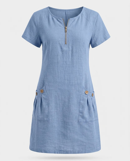 Vestido Alma Terracota