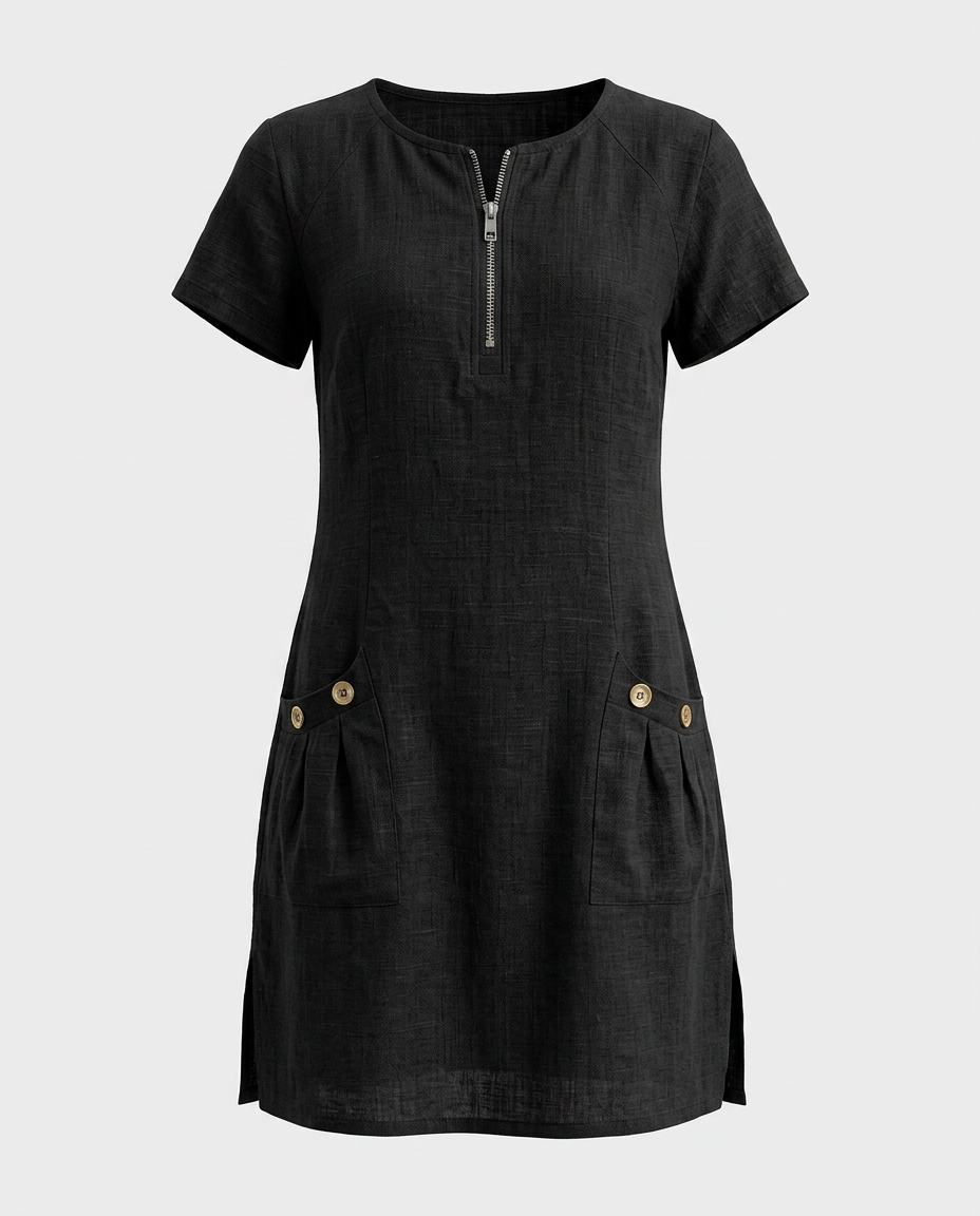 Vestido Alma Terracota