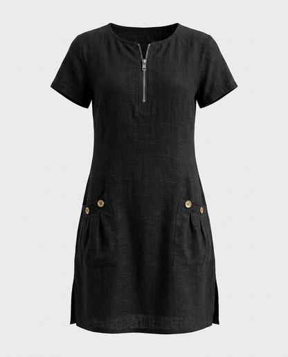 Vestido Alma Terracota