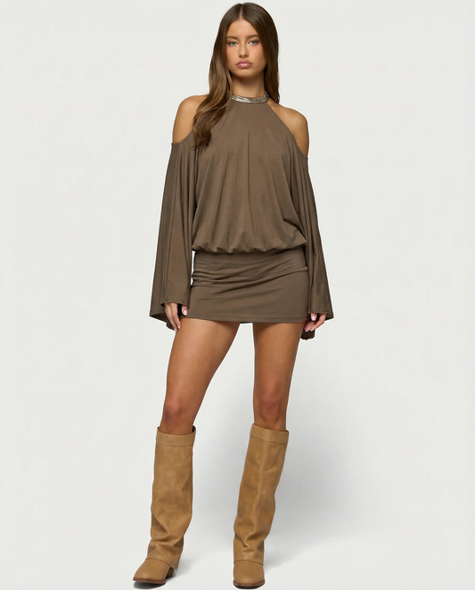 Vestido Golden Mirage