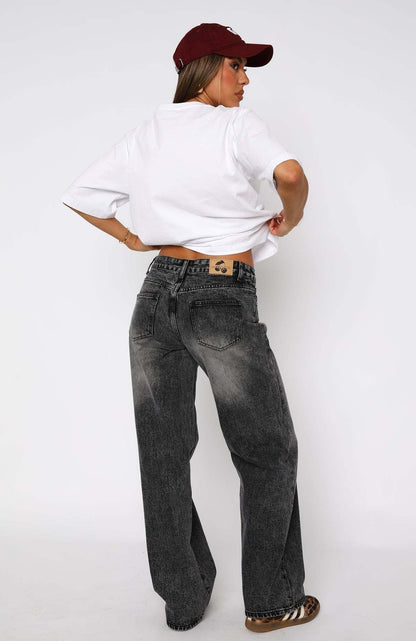 Jeans Noir Relaxed