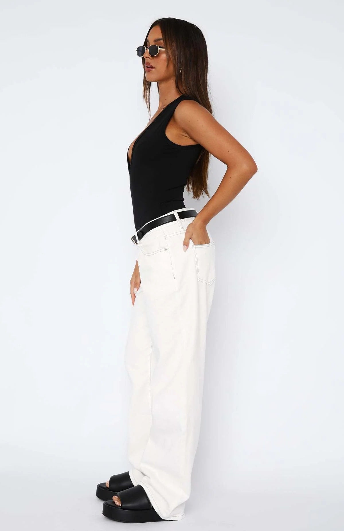 Jeans Noir Relaxed