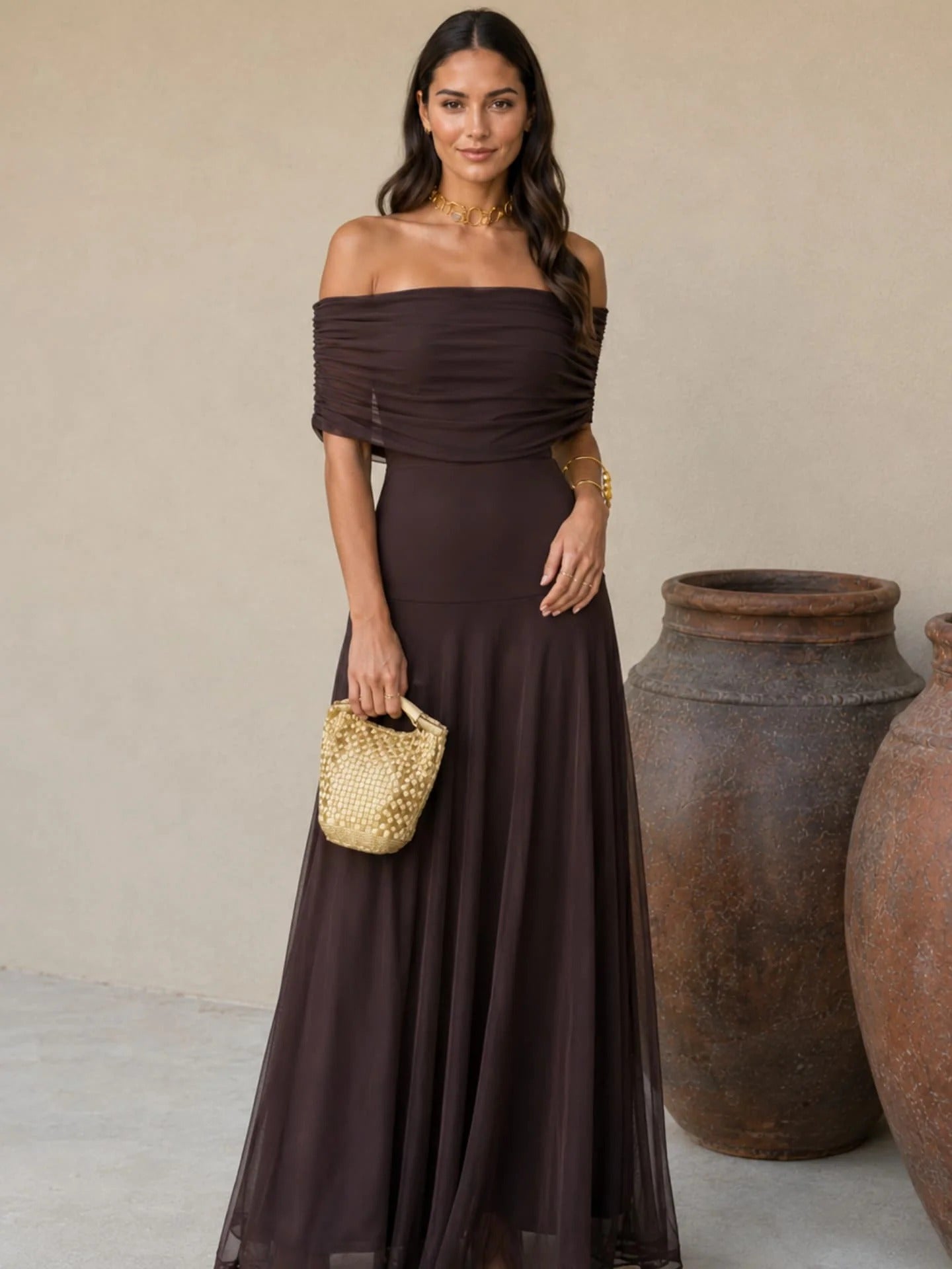 Vestido Coral