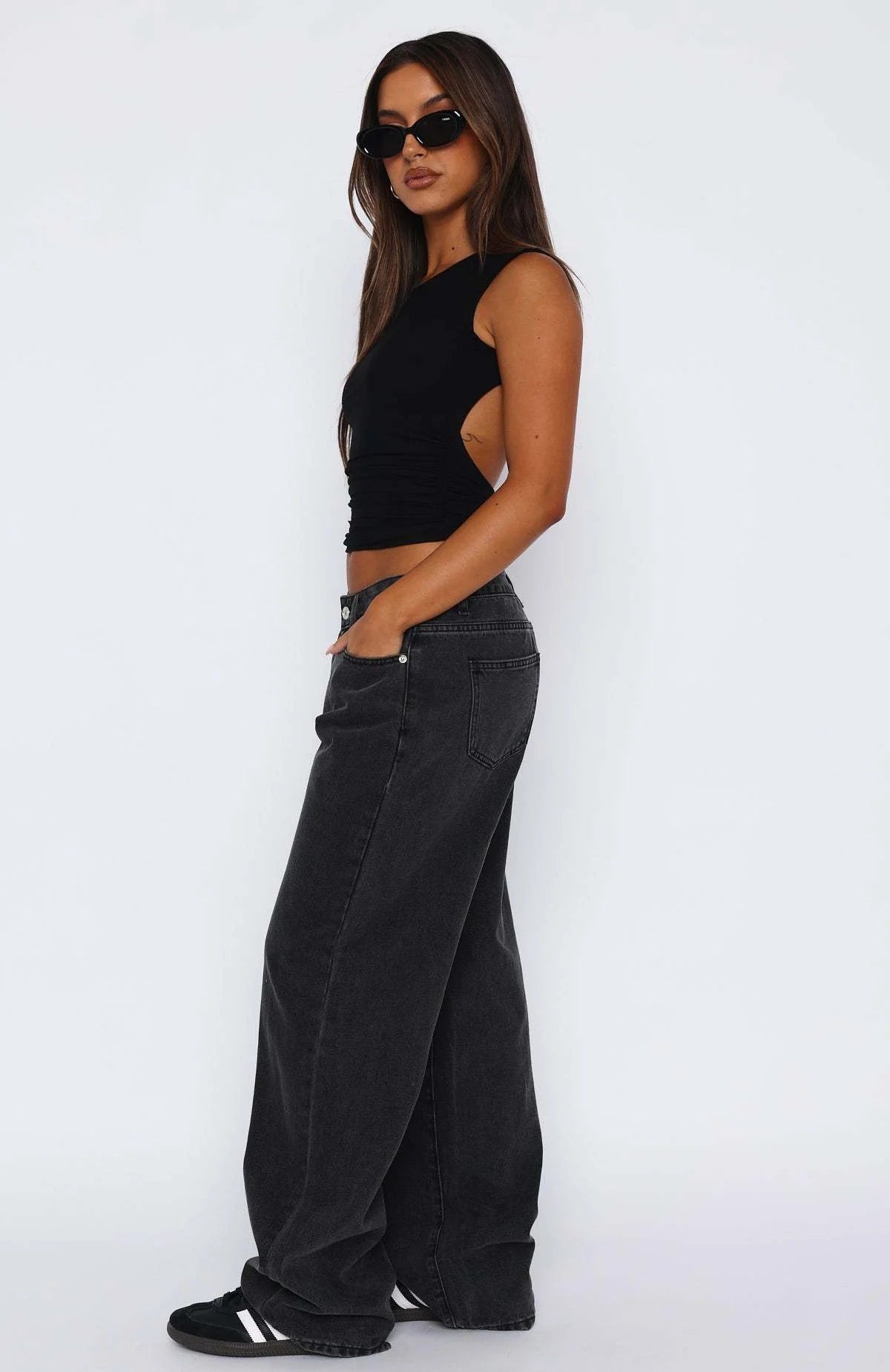 Jeans Noir Relaxed