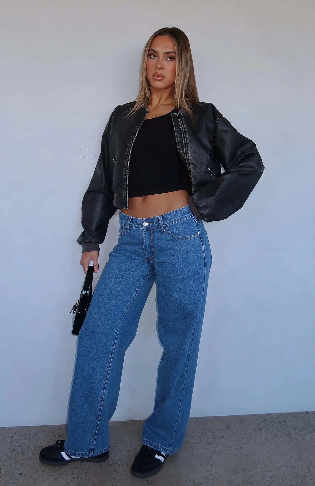 Jeans Noir Relaxed