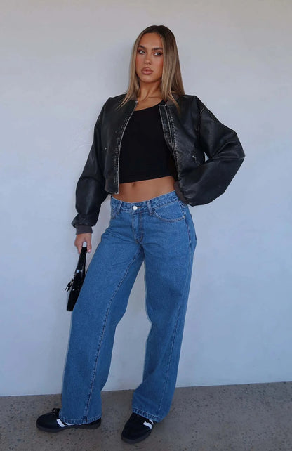 Jeans Noir Relaxed