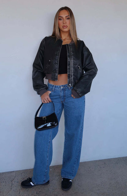 Jeans Noir Relaxed