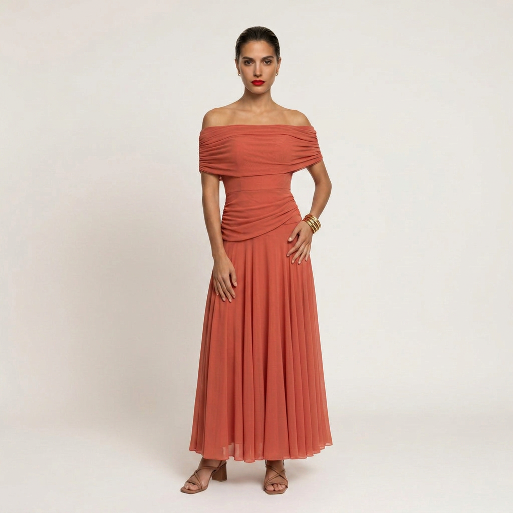 Vestido Coral