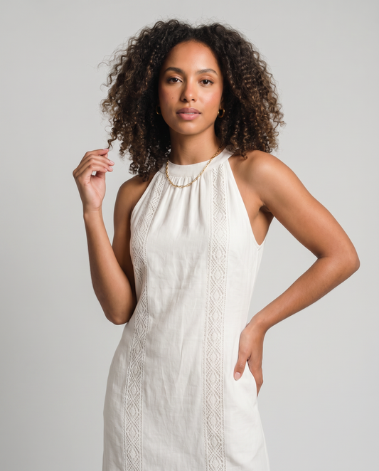 Vestido Halter Tribal