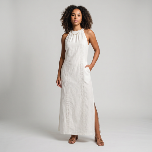 Vestido Halter Tribal
